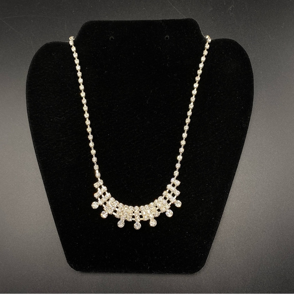 Rhinestone Amazing Stunning Sparkle Necklace